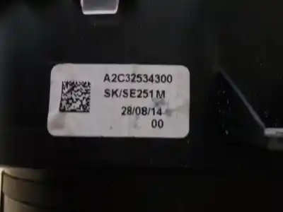 Автозапчастина б/у панель інструментів для skoda spaceback (5h) 1.6 tdi посилання на oem iam a2c32534300  