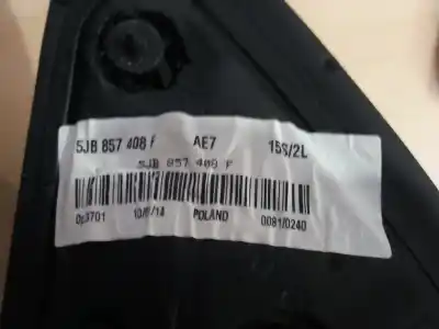 Автозапчастина б/у правий задний огляд для skoda spaceback (5h) 1.6 tdi посилання на oem iam 5jb857408f  