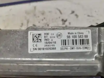 Peça sobressalente para automóvel em segunda mão centralina start/stop (ecu) por peugeot expert combi 1.6 blue-hdi fap referências oem iam 9810858380  