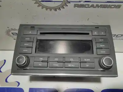 Peça sobressalente para automóvel em segunda mão sistema de áudio / rádio cd por seat exeo berlina (3r2) 2.0 tdi referências oem iam 3r0035186