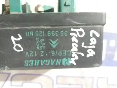 Peça sobressalente para automóvel em segunda mão caixa de pré-aquecimento por citroen berlingo 1.9 d x familiar referências oem iam 9639912580
