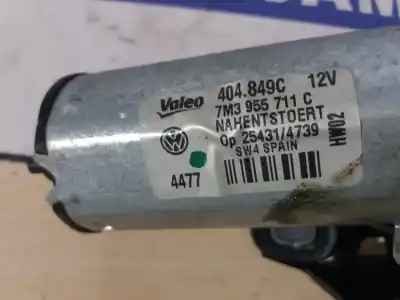 Peça sobressalente para automóvel em segunda mão motor do limpador traseiro por seat alhambra (7v8, 7v9) 2.0 tdi referências oem iam 7m3955711