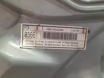 Автозапчастина б/у регулятор вікна передній лівий для seat leon (1m1) 1.9 tdi посилання на oem iam 1m0837755  