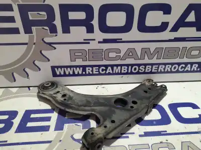 Автозапчастина б/у передній правий нижний рычаг підвіски для seat leon (1m1) 1.9 tdi посилання на oem iam 1j0407151c  