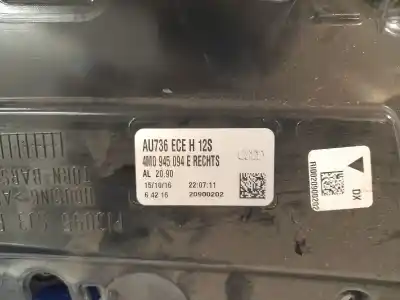 Автозапчастина б/у правий ліхтар для audi q7 (4m) 3.0 v6 24v tdi 218 cv / 160 kw посилання на oem iam 4m0945094e  