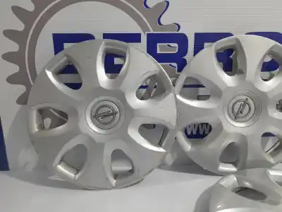 Second-hand car spare part hub caps for opel corsa d s-d pd11 oem iam references 13265184  