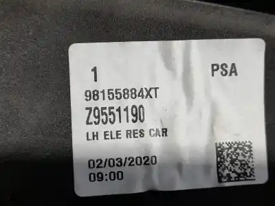 Second-hand car spare part left rearview mirror for citroen jumpy 1.9 d furg. (776kg) oem iam references 98155884xt  