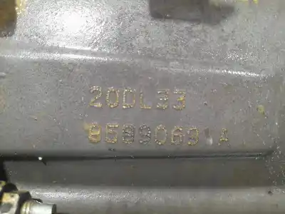 Автозапчастина б/у коробка передач для citroen jumpy 1.9 d furg. (776kg) посилання на oem iam 20dl33  