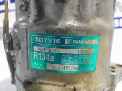 Автозапчастина б/у компресор кондиционера для citroen jumpy 1.9 d furg. (776kg) посилання на oem iam 9640486480  