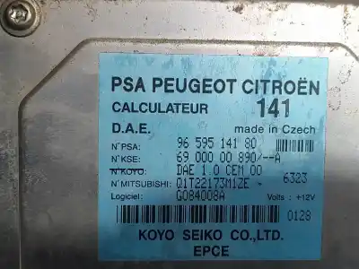 Piesă de schimb auto la mâna a doua modul electrotic pentru citroen c3 pluriel (hb_) 1.4 hdi referințe oem iam 9659514180  