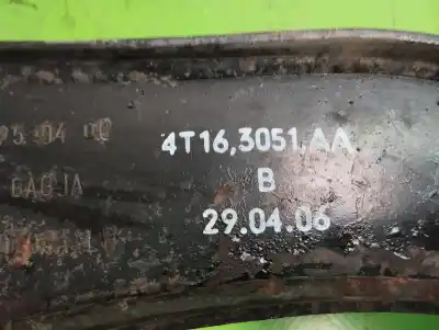 Автозапчасти б/у передний левый нижний рычаг подвески за ford transit connect (tc7) 1.8 tdci cat ссылки oem iam 4t163051aa  