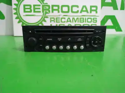 Second-hand car spare part audio system / radio cd for peugeot 207 1.4 oem iam references 9664769677