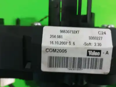 Second-hand car spare part multifunction switch for peugeot 207 1.4 oem iam references 96630732xt  