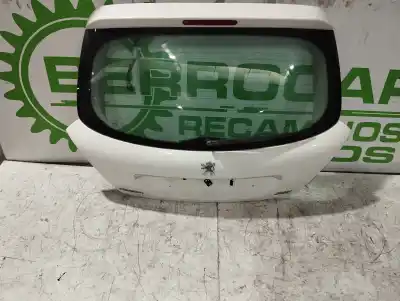 Second-hand car spare part tailgate for peugeot 207 1.4 oem iam references 