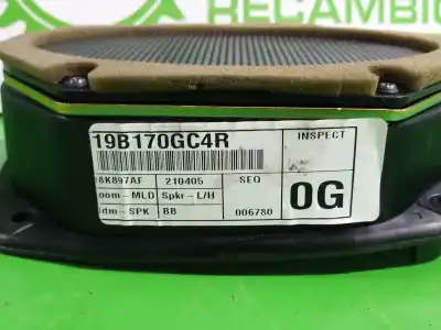 Second-hand car spare part speaker for jaguar s-type 2.7 v6 diesel classic oem iam references 19b170gc4r  