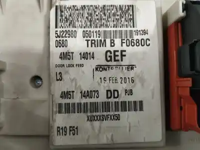 Автозапчастина б/у реле/запоперівник для ford focus berlina (cap) 1.6 16v cat посилання на oem iam 4m5t14a073dd  