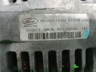 Автозапчастина б/у генератор для ford focus berlina (cap) 1.6 16v cat посилання на oem iam ms1022118352  