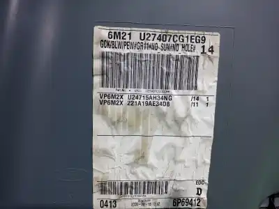 Автозапчасти б/у обивка задней левой двери за ford s-max (ca1) 1.8 tdci cat ссылки oem iam 6m21u27407  