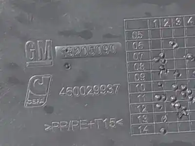 Pezzo di ricambio per auto di seconda mano console centrale per opel corsa d (2006-2015) riferimenti oem iam 13205090  