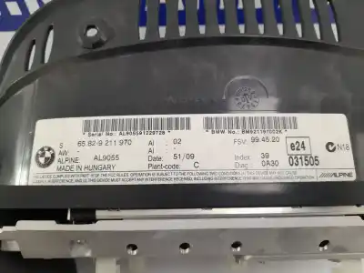 Recambio de automóvil de segunda mano de pantalla multifuncion para bmw serie 3 berlina (e90) 3.0 turbodiesel referencias oem iam bm921197002k / 65829211970  