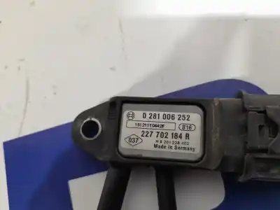 Peça sobressalente para automóvel em segunda mão sensor de pressão por renault kangoo 1.5 dci diesel fap referências oem iam 227702184r  