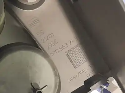 Pezzo di ricambio per auto di seconda mano console centrale per seat leon (1p1) 1.9 tdi riferimenti oem iam 1p0863243  