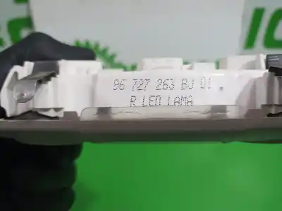 Second-hand car spare part interior light for citroen c4 lim. business oem iam references 96727263bj  