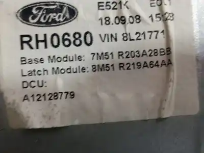 Автозапчастина б/у регулятор переднього правого скла для ford c-max (cb3) 1.8 tdci turbodiesel cat посилання на oem iam 8m51r219a64aa  
