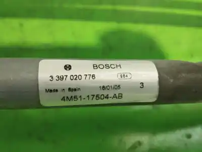 Автозапчастина б/у двигатель передніх склоочисників для ford focus berlina (cap) 1.6 16v cat посилання на oem iam 4m5117504ab  