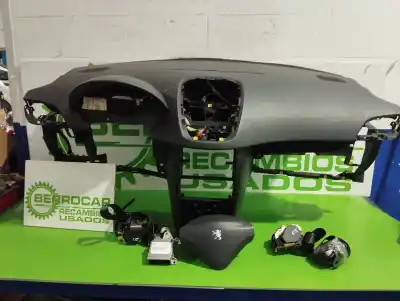 Second-hand car spare part airbag kit for peugeot 207 1.4 oem iam references 9663593480