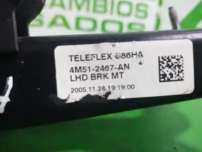 Peça sobressalente para automóvel em segunda mão pedal de travão por ford focus berlina (cap) 1.6 16v cat referências oem iam 4m512467an  