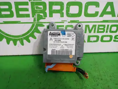 Peça sobressalente para automóvel em segunda mão centralina de airbag por citroen berlingo 1.9 d x familiar referências oem iam 9653190880