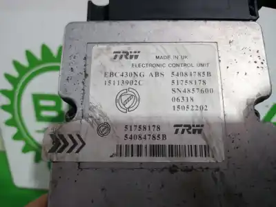 Peça sobressalente para automóvel em segunda mão abs por lancia ypsilon (101) 1.3 multijet 16v argento (10.2006->) referências oem iam 51758178  