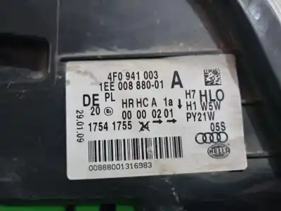 Second-hand car spare part left headlight for audi a6 berlina (4f2) 2.4 oem iam references 4f0941003a  