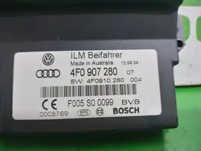 Second-hand car spare part electronic module for audi a6 berlina (4f2) 2.4 oem iam references 4f0907280  