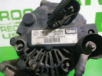 Second-hand car spare part alternator for lancia ypsilon (101) 1.3 multijet 16v argento (10.2006->) oem iam references 51718499  