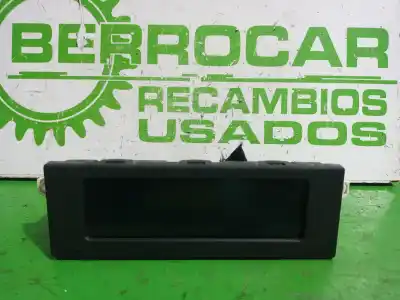 Second-hand car spare part multifunction display for citroen c3 exclusive oem iam references 98037778xt