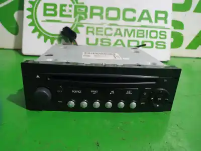 Second-hand car spare part audio system / radio cd for citroen c3 exclusive oem iam references 98041626xt