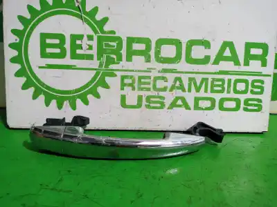 Second-hand car spare part exterior left rear door handle for citroen c3 exclusive oem iam references 9686142577