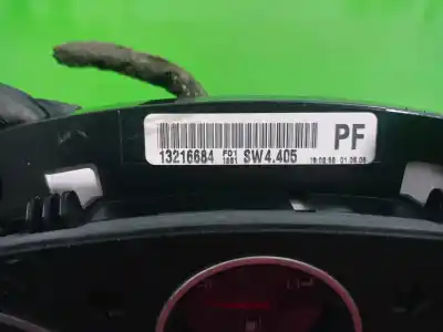 Peça sobressalente para automóvel em segunda mão quadrante por opel zafira b cosmo referências oem iam 13216684  