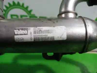 Pezzo di ricambio per auto di seconda mano raffreddatore egr per peugeot partner (s1) 2.0 hdi cat riferimenti oem iam 9634565480  