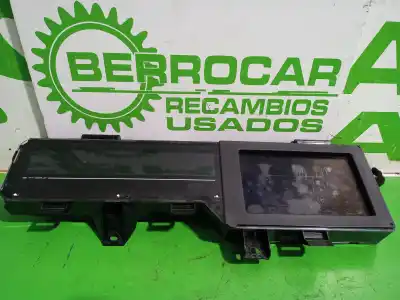 Second-hand car spare part multifunction display for renault scenic iii xmod bose oem iam references 248108273r  