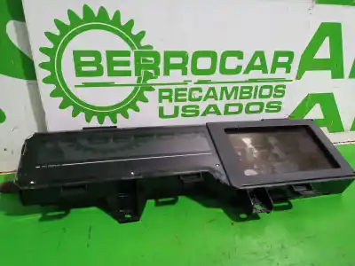 Second-hand car spare part multifunction display for renault scenic iii xmod bose oem iam references 248108273r  