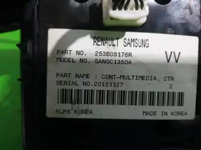 Автозапчастина б/у многофункційне управління для renault scenic iii xmod bose посилання на oem iam 253b05176r  
