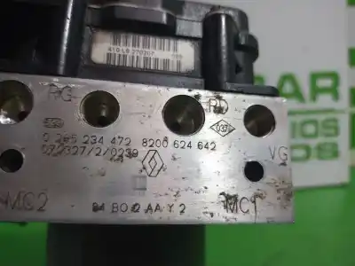 Second-hand car spare part ABS for RENAULT SCENIC II (JM) K4M812 OEM IAM references 8200624642  