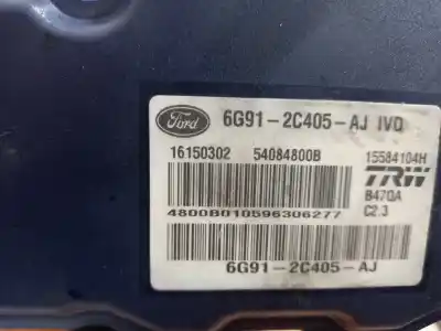 Автозапчастина б/у абс для ford s-max (ca1) titanium посилання на oem iam 6g912c405aj  