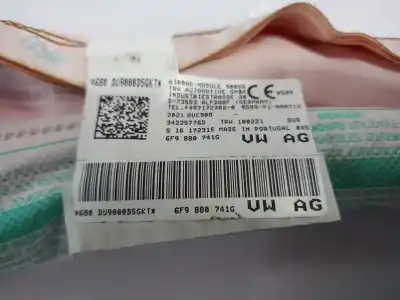 Peça sobressalente para automóvel em segunda mão airbag de cortina dianteiro esquerdo por seat arona xperience referências oem iam 6f9880741g  