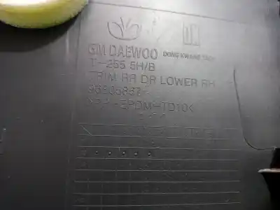 Second-hand car spare part right rear door trim for chevrolet aveo ls oem iam references 96805867  