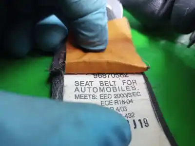 Second-hand car spare part central rear seat belt for chevrolet aveo ls oem iam references 96870562  