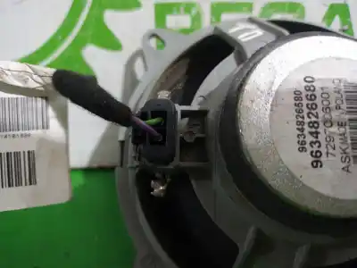 Second-hand car spare part speaker for citroen c3 exclusive oem iam references 9634826680  